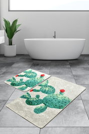 Mijölnir Juego de alfombrillas de baño Green Djt Multicolor